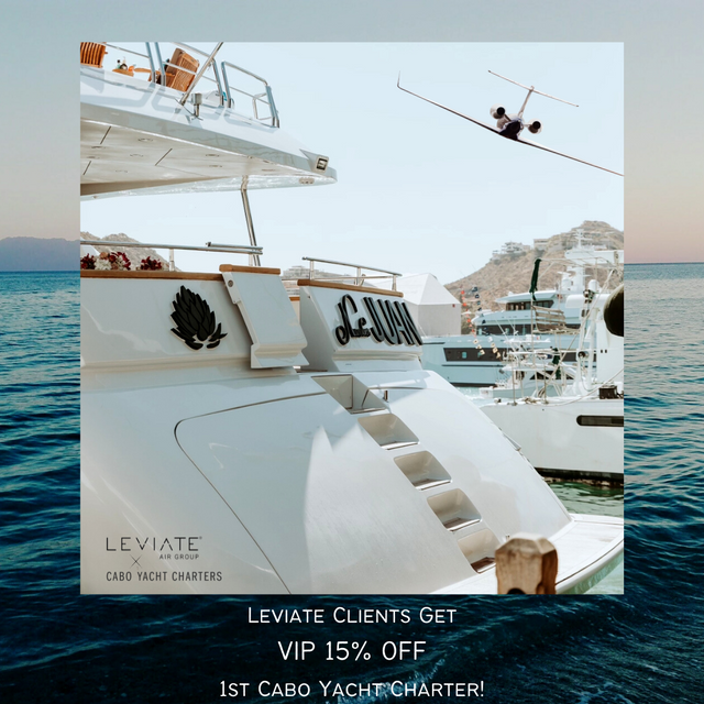 Leviate Air Group X Cabo Yacht Charters